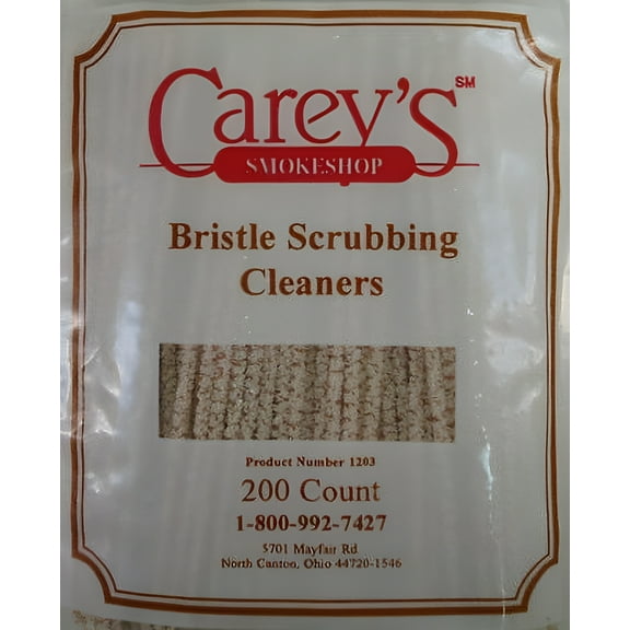 200 Pack of 6" Long Regular Bristle Scrubbing Pipe Cleaners - 1203