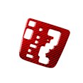 thumbnail image 3 of Red Carbon Fiber Gear Shift Cover Trim for Lexus RX330 2004-2006 RX350 2006-2009, 3 of 4