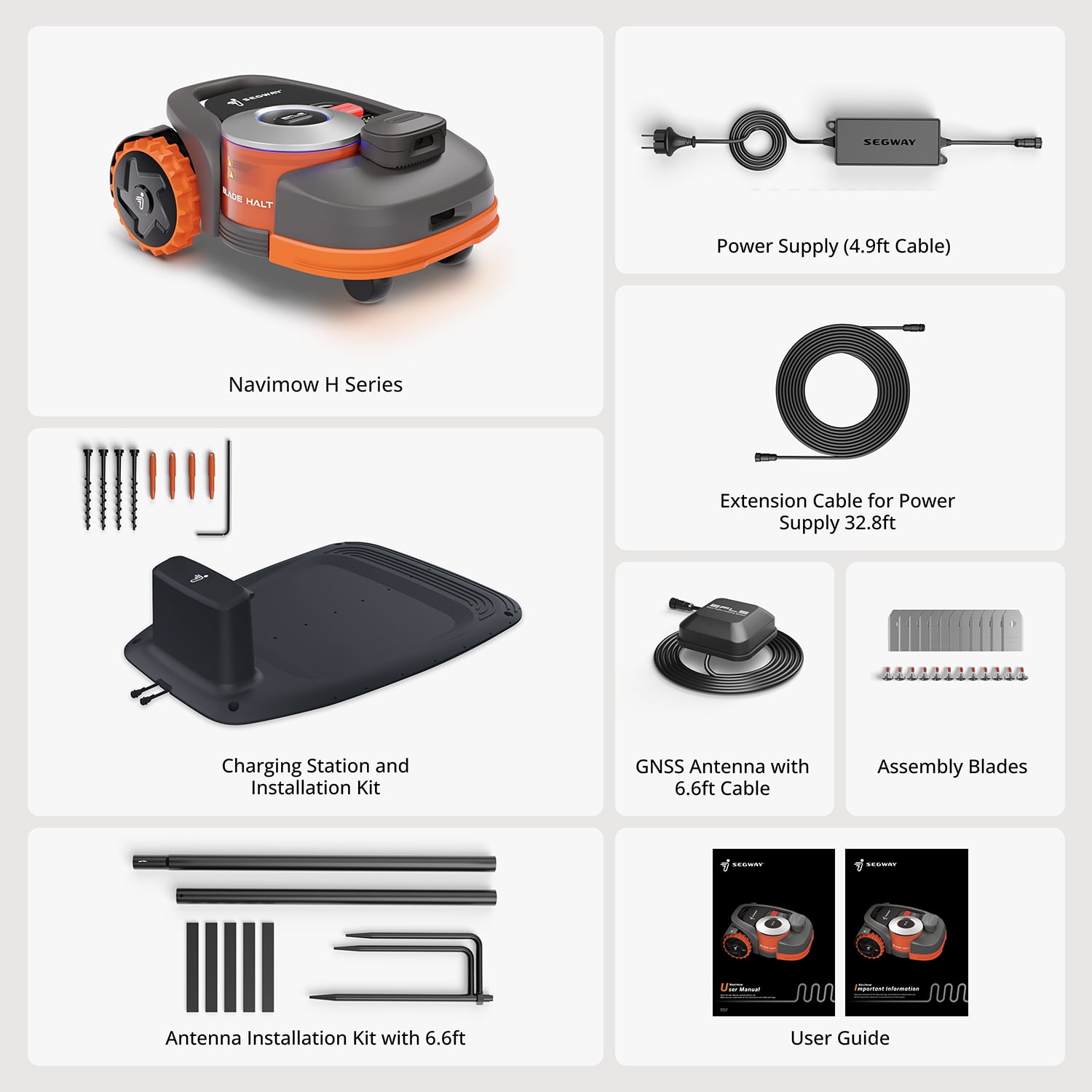 Segway Navimow Robotic Mower H3000N-VF