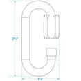 thumbnail image 5 of Seachoice Stainless Steel Chain Link w/ Threaded Locking Nut, 5/16 In. X 3 In., 5 of 5