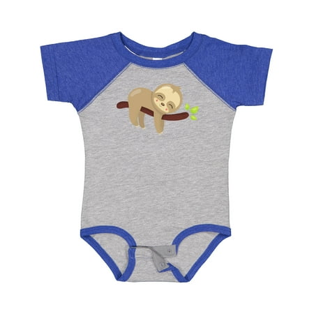 

Inktastic Cute Sloth Baby Sloth Lazy Sloth Sleeping Sloth Gift Baby Boy or Baby Girl Bodysuit