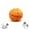 Orange, variant on Knitted Footbag, 2In Sand Filled Kick Sack for Beach Outdoor Foot Training
