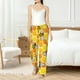 thumbnail image 4 of Fotbe Honeycombs Pantalones de Pijama para Mujer, Pantalones de Dormir, Pantalones Pj con Cordón y Bolsillos-XX-Large, 4 of 6