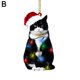 thumbnail image 3 of Colgante de gato negro de Navidad 2022 Decoración de fiesta de Navidad Adornos navideños nuevos Regalos de árbol Decoraciones colgantes Pc 2023 1 año K8F0, 3 of 5