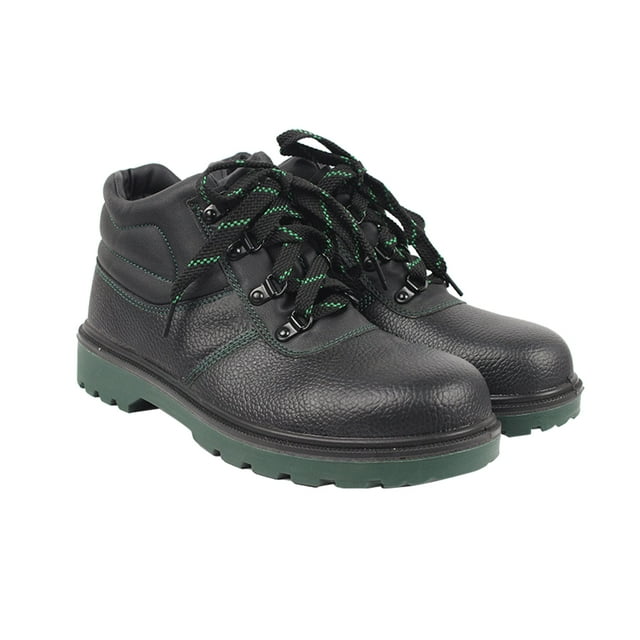 Zapatos Irfora Zapatos de trabajo con punta de acero para hombres Zapatos de seguridad de cuero de vaca Botas de trabajo de hombre de suela gruesa antideslizantes para la decoración del hogar Fábrica Irfora Zapatos