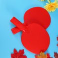 thumbnail image 1 of OULII Table Tennis Rackets for Kids Plastic Racket Red 1 Pair 9.96X5.91X0.59In with Anti Slip Grip, 1 of 5