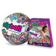 Ollyball Girl POWer! - Indoor Coloring Play Ball for Parents and Kids.