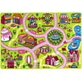 thumbnail image 2 of Mybecca Kids Rug Colourful Fun Land 3' x 5' Roads Childrens Floor Play Children Area Rug Mat Playroom & Nursery (39" x 56"), 2 of 2