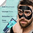 thumbnail image 5 of BEARDHOOD Charcoal Peel Off Mask, Set of 2, 200g, 5 of 5