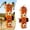 D, variant on Safe Natural Parrot Foraging & Shredding Toys, Non-Toxic Chewing Hanging Bird Toys for Budgies, Conures, Finches & Small Parrots