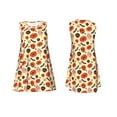thumbnail image 7 of Honeii Halloween Donut Print Women's Sleeveless Dress, Loose Fit Casual Dress for Women, Summer Fashion Dress, 7 of 7