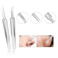 thumbnail image 3 of Kit de herramientas para reventar espinillas, 9 piezas de herramientas para eliminar puntos negros con pinzas, herramienta profesional para extraer espinillas y acné de 16 cabezales, 3 of 5