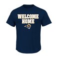 thumbnail image 4 of Camiseta Majestic con gráfico Welcome Home para hombre azul grande, 4 of 4