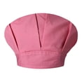 thumbnail image 4 of Milageto Chef Hat Adjustable Multifunctional Sturdy Gifts for Unisex Adults Nurse Cap Pink, 4 of 8