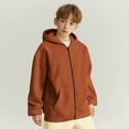 thumbnail image 5 of Boys And Girls Zip Up Hoodies Sweatshirt Casual Jacket Kids Long Sleeve Tops With Pockets, 5 of 8