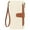 White-brown, variant on GAEKEAO Women Wallet RFID Blocking Leather Bifold Compact Card Holder Ladies Travel Wallet Purse, Large Capacity Wristlet