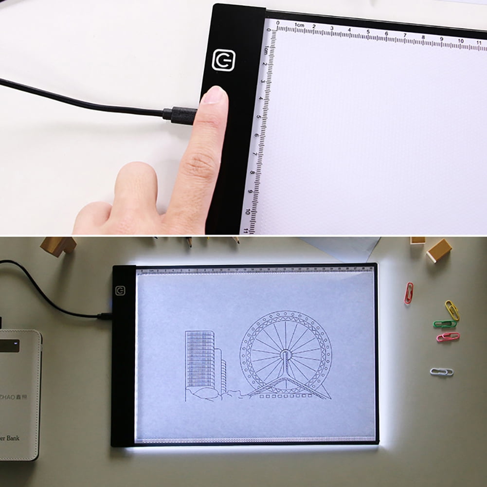 A4 Digital Drawing Graphic Tablet Dimming LED Tracing Copy Board Pad A BEST A4 Digital Drawing Graphic Tablet Dimming LED Tracing Copy Board Pad A BEST