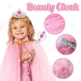 thumbnail image 4 of XXWXYD Dresses For Girls 46 Princess Dress Up Clothes Cape Skirt Toys For Girls Easter Birthday For Girl 6 To 12 Years, 4 of 4