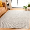 thumbnail image 2 of SAFAVIEH Vermont Candis Solid Distressed Area Rug, Light Grey/Ivory, 5' x 8', 2 of 8