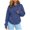 Navy, variant on felwors Women's Oversized Pullover Pet Carrier Hoodie Cotton Blend Fleece Sweatshirt with Kangaroo Pocket Casual Navy for Size XXXXL