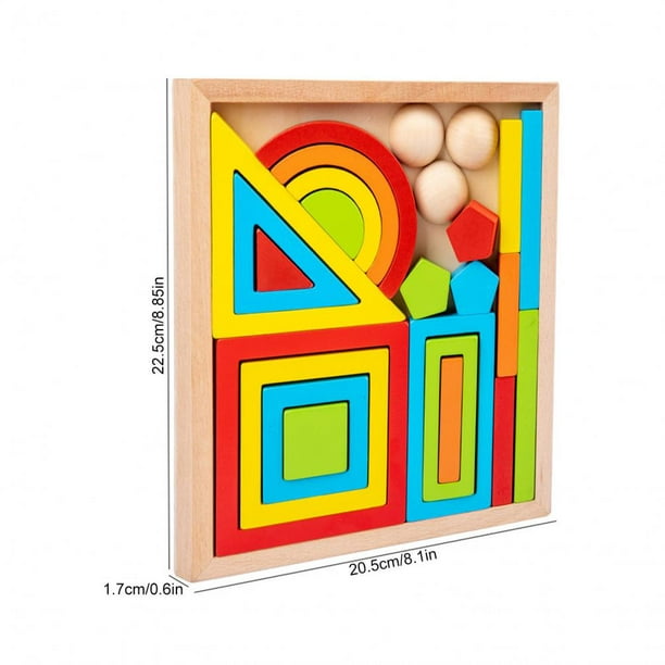 PLUS PLUS - Puzzle by Number -500 Piece Rainbow -Stem / Steam Toy, Kids  Mini Puzzle Blocks