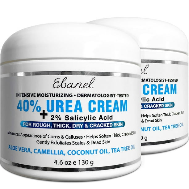 Ebanel 40 Urea Cream Plus 2 Salicylic Acid Callus Remover Foot Cream