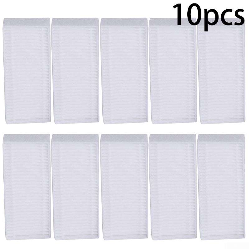 10Pcs Filters Replacement Fits For Coredy R300 Robot Vacuum Cleaner Parts