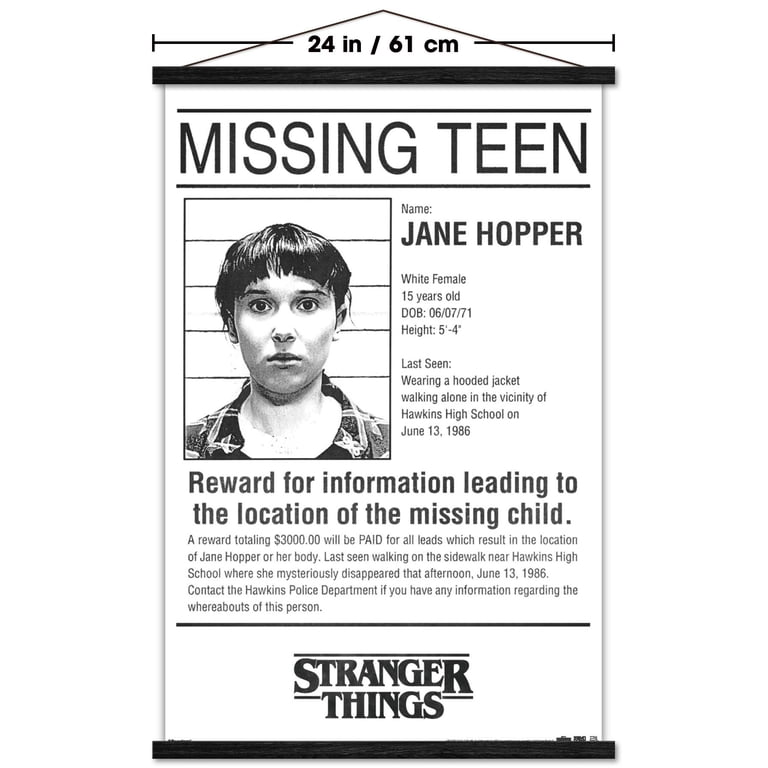 Netflix Stranger Things: Season 5 (2025) - Missing Teen One Sheet