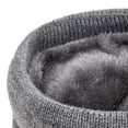 thumbnail image 2 of Calentador Cuello Invierno Tejido para Hombres Y Mujeres Polaina El Bufanda Clima (gris), 2 of 4
