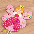 thumbnail image 2 of Fairy Wand Craft Kit with MultiColored Paper Supplies for DIY Use Ideal for Kids Educational Activities and Party Gifts 2 Sets, 2 of 8