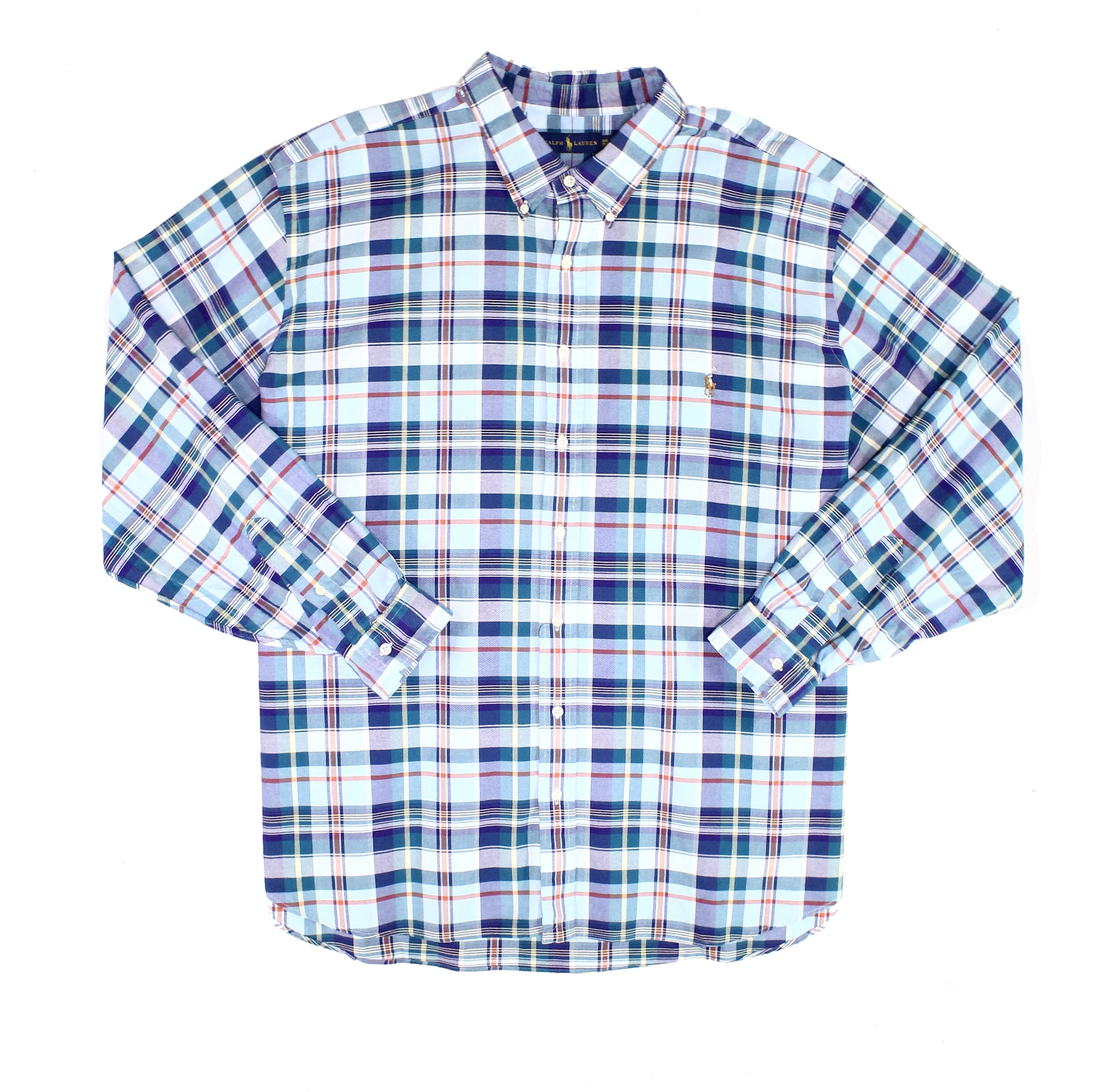 Mens Shirt Big \u0026 Tall Button Down Plaid 