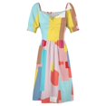thumbnail image 4 of Fenêtres de Possibilité abstractart Robe Sans Manches pour Mariée Vêtements Femmes Été 2024, 4 of 4