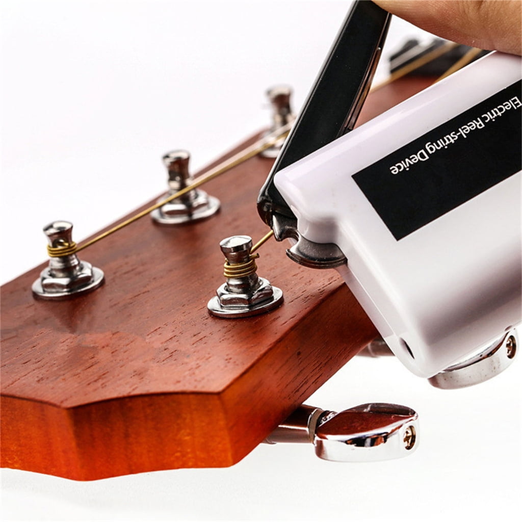 MOMOJIA Electric Guitar String Winder Automatic String Changer With Rechargeable Battery