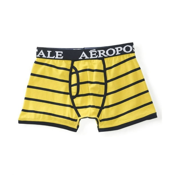 Aeropostale - Calzoncillos bóxer para hombre, color amarillo, XL Aeropostale Calzoncillos boxer
