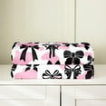 thumbnail image 4 of Cute Bowknot Blanket 40"x50" Girls Bow Plush Throw Blanket, for Kids Boys Girls Decor Pink White Cowhide Flannel Fleece Blanket Elegant Bow Bedroom, 4 of 6
