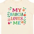 thumbnail image 4 of Inktastic My Babcia Loves Me Girls Toddler T-Shirt, 4 of 5