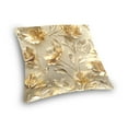 thumbnail image 3 of Luxury Gold Flower Throw Pillow Covers Couch Pillowcases Decor for Bed Sofa 18" x 18", 3 of 7