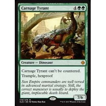MtG Ixalan Mythic Rare Carnage Tyrant #179