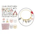 thumbnail image 4 of 1 Juego de Kit de Fabricación de Pulseras, Abridor de Dijes de Plata Antigua de Esmalte para Manualidades DIY, Fabricación de Joyas, Collar, Pen Macarena Pulsera de encanto, 4 of 6