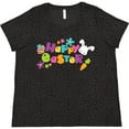 thumbnail image 3 of Inktastic Happy Easter Women's Plus Size T-Shirt, 3 of 5