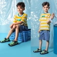 thumbnail image 4 of GUBARUN Toddler Boys Water Shoes Quick Dry Closed-Toe Aquatic Sport Sandals Toddler/Little Kid, 4 of 8