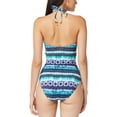 thumbnail image 2 of Bleu Rod Beattie Womens Printed Nylon One-Piece Swimsuit, 2 of 2