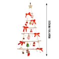 thumbnail image 3 of Christmas Tree Wooden Wall Hanging Christmas Tree Wood Color Christmas Decorations, 3 of 4