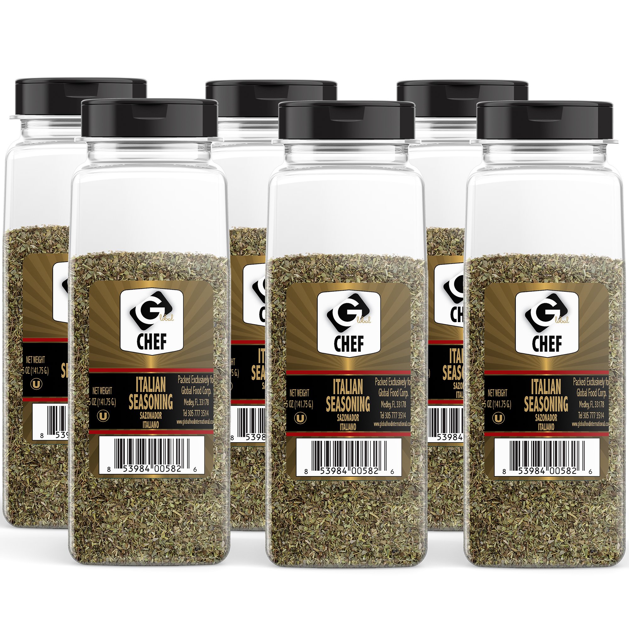 Global Chef Italian Seasoning 5 oz Pack Of 6
