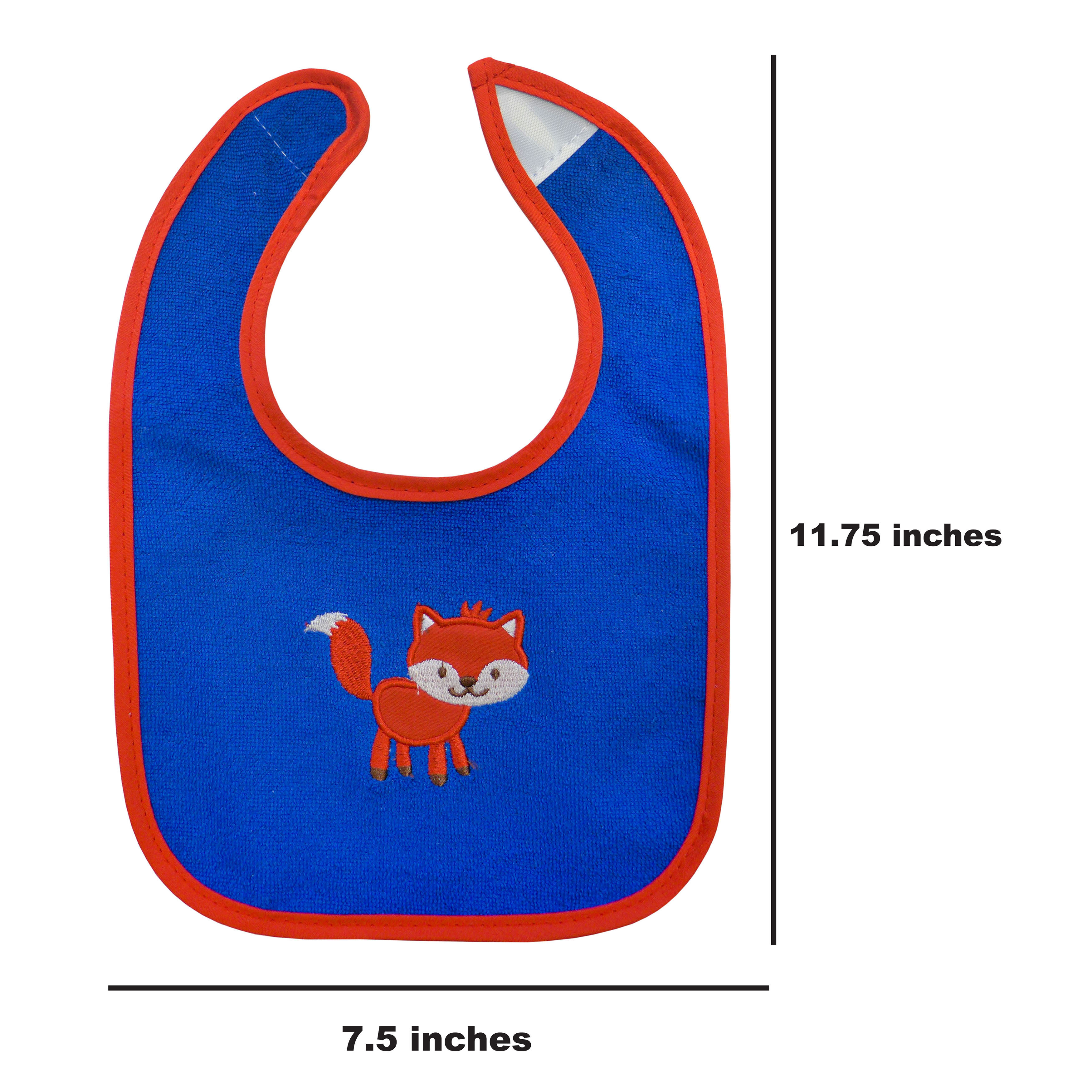 Neat Solutions Cotton and Polyester Baby Bib, 10pk Boys - image 4 of 12