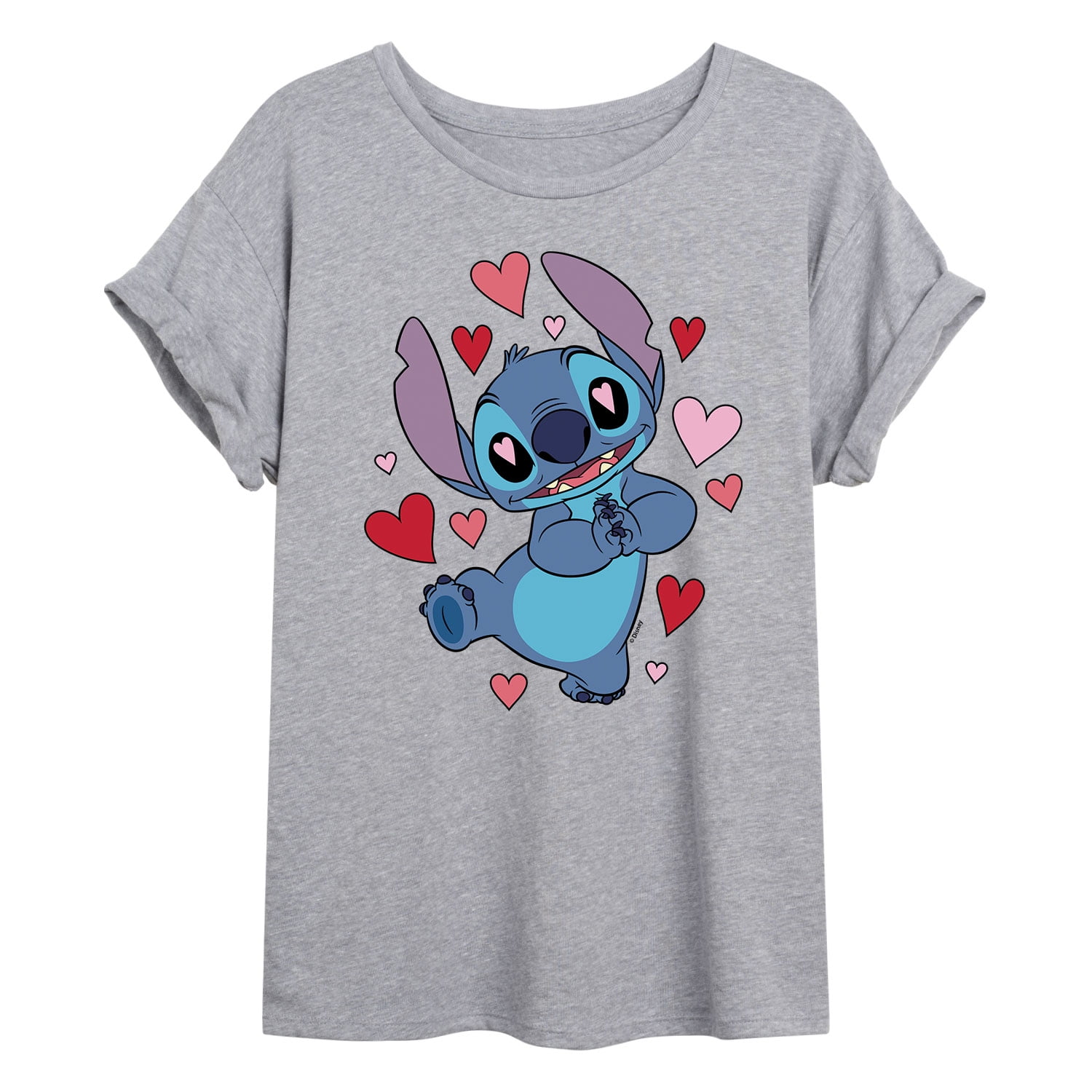 Lilo & Stitch - Valentine's Day Heart Eyes Stitch - Juniors Ideal ...