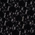 thumbnail image 5 of Zelouf Floral Bubble Lace  , Sewing, DIY, Crafts Fabric by the Yard, Black, 10 Yard, 5 of 6