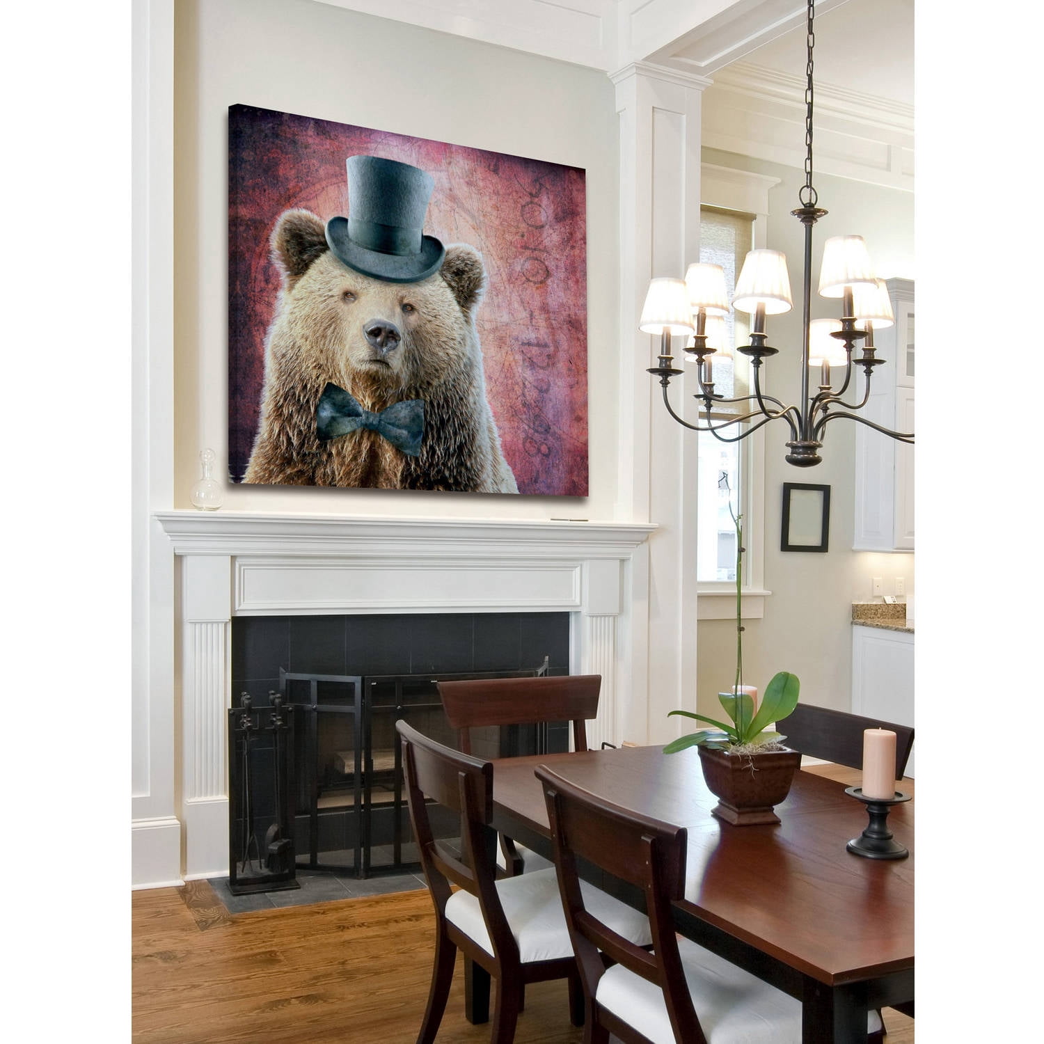 "Putt'n on the Ritz" by Morgan Jones Painting Print on Wrapped Canvas