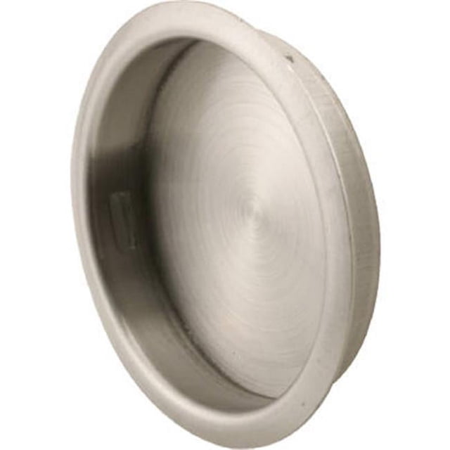 Prime Line 163918 1,75 Po Satin Nickel Placard Porte Doigt Tirer - Pack de 2