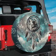 thumbnail image 3 of Lotusprinthandmade Wolf and Dream Catcher Spare Tire Cover Without Backup Camera Hole 6 Sizes (29 in.), 3 of 7